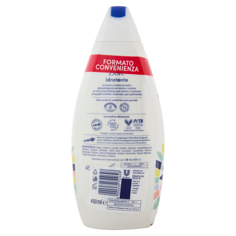 Dove Bagnodoccia idratante 2 x 450 ml